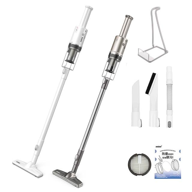 【Yates】全配版｜台製CV-X1二代 發明專利 智慧氣旋無線吸塵器 手持式吸塵器 可拆卸電池 超強吸力