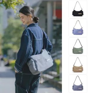 【satana】Soldier 輕盈通勤斜背包 側背 / 肩背 輕量防潑水 11吋平板 台灣製 SOS3290 - 多色