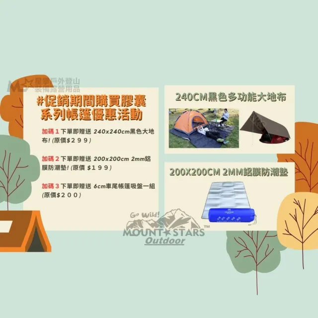 藍色膠囊車尾帳 新式車尾帳篷RC3自動帳加強防雨設計 車宿自動車尾延伸帳(膠囊車尾帳)