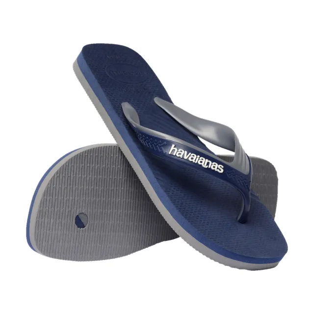 【havaianas 哈瓦仕】拖鞋 男鞋 夾腳拖 寬帶 雙色 Dual 藍 4145602-9483M (哈瓦士)