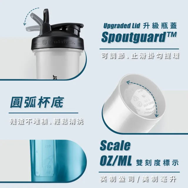 【Blender Bottle】2入組_特別款｜Classic-V2經典款28oz防漏水壺(blenderbottle/運動水壺/搖搖杯)