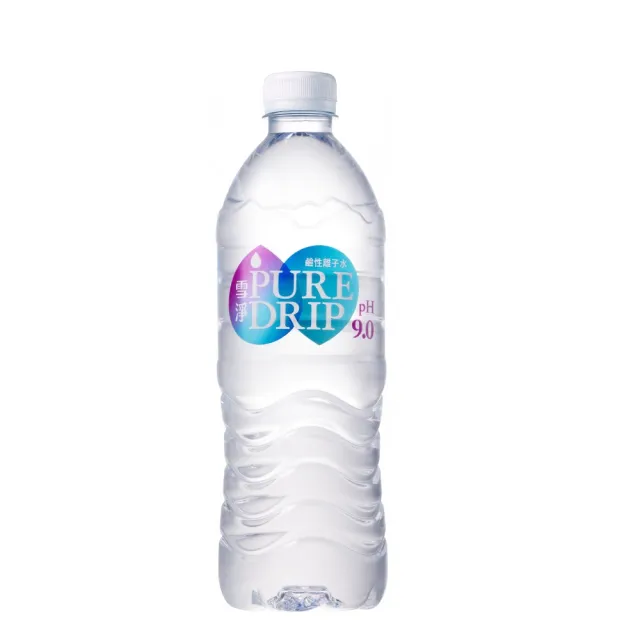 【金車/伯朗】雪淨Pure Drip鹼性離子水 750mlX2箱(共40入)