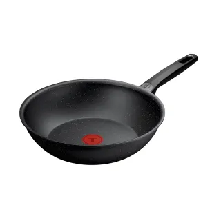 【Tefal 特福】法國製 精焠系列28cm不沾鍋炒鍋(不挑爐具、IH爐可用鍋)