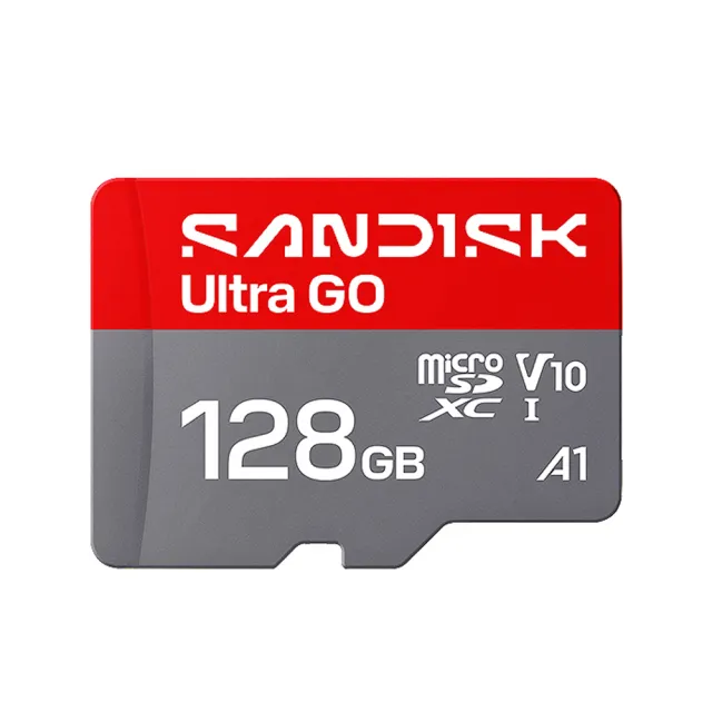 【SanDisk 晟碟】SANDISK Ultra☆ GO microSD™ UHS-I 128GB 記憶卡(公司貨)