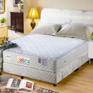 【ESSE 御璽】台灣製單人加大抗菌記憶硬式彈簧床墊3.5x6.2尺x21cm護腰入門款