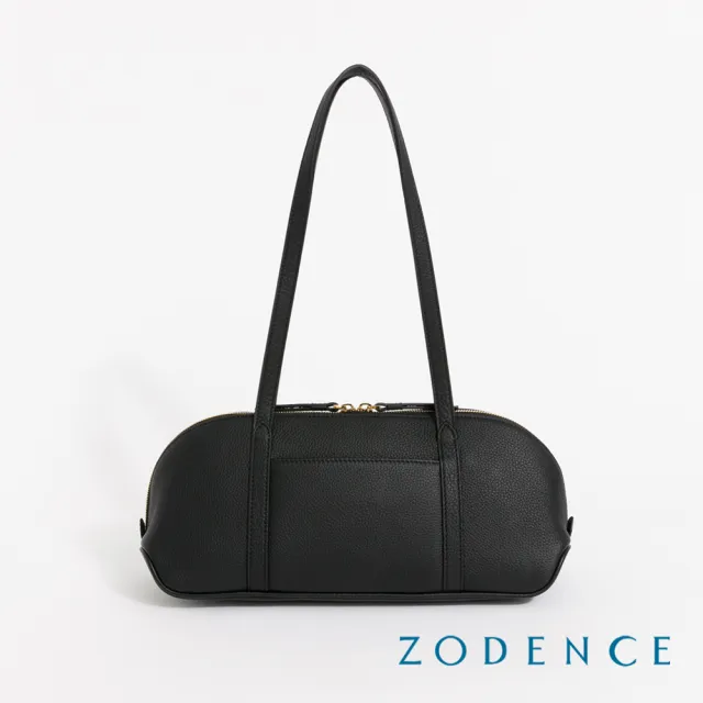 【ZODENCE 佐登司】ELVA進口真皮流線肩背法棍包-多色(肩背包/保齡球包)