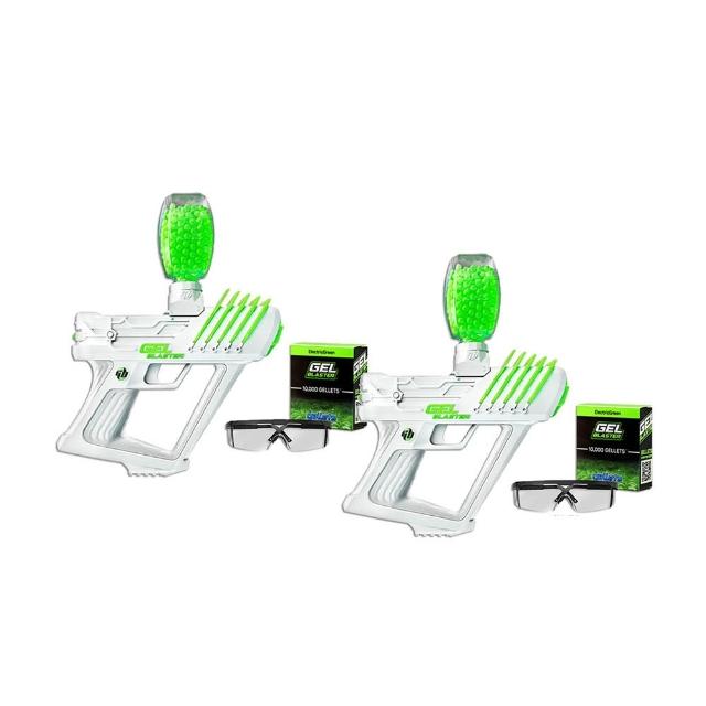 (美國 Gel Blaster) 雙槍激戰組 Surge凝膠彈玩具槍 電動連發 水彈槍(親子同樂 戶外射擊 團體遊玩)
