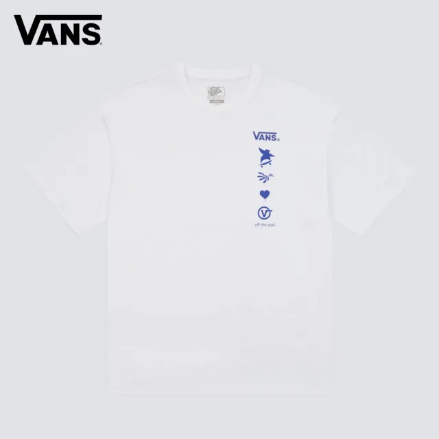 【VANS】官方旗艦 Bird 白色短袖T恤