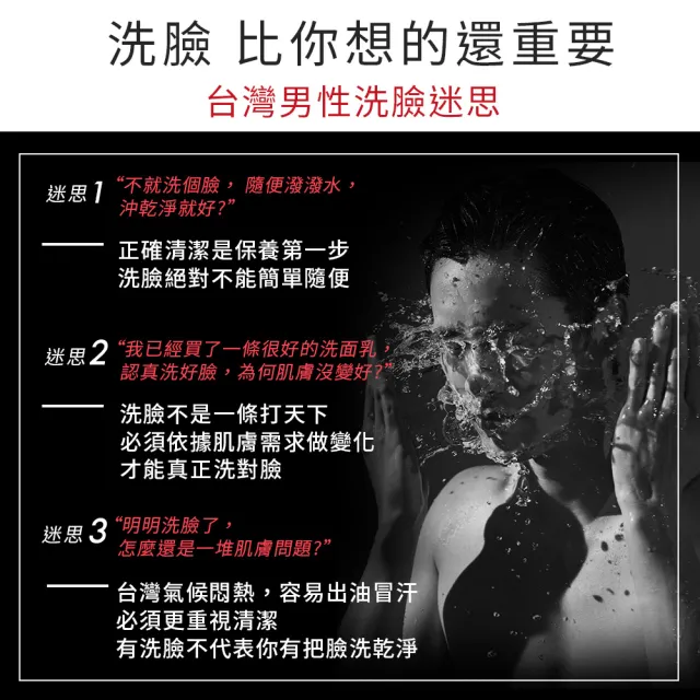 【Biotherm 碧兒泉】官方直營 男仕 極量深層潔面霜 125mlx2(BIOTHERM男性保養)