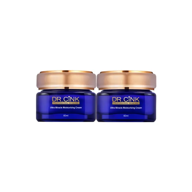 【DR.CINK 達特聖克】強潤瞬效奇蹟保濕霜 60ml 二入組(乳霜 保濕 柔嫩膚觸 醫美推薦)