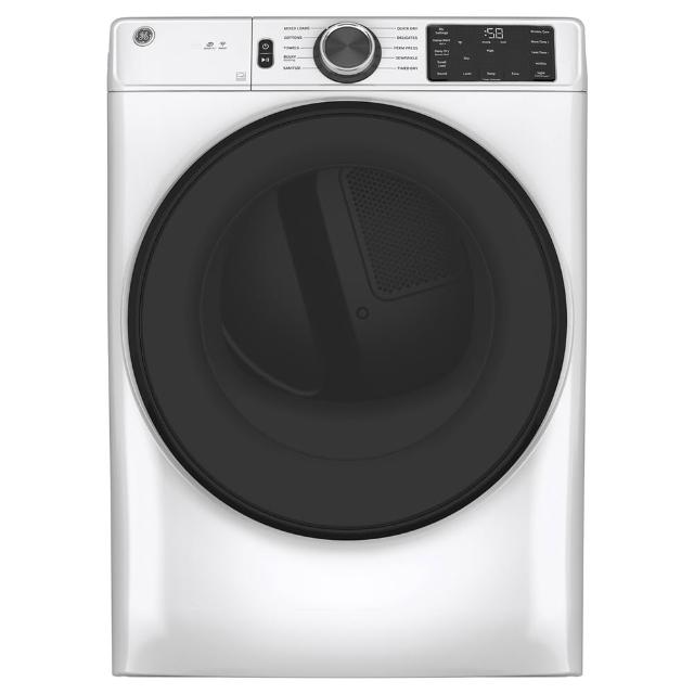 【GE 奇異】18KG 天然瓦斯型 智慧滾筒式 乾衣機 GFD55GSSNWW