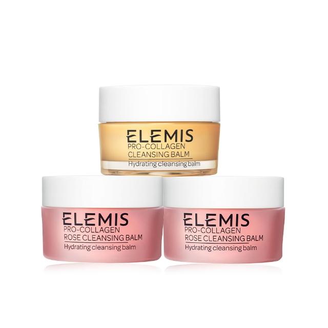 ELEMIS愛莉美 海洋膠原精油卸妝膏，含有大馬士革玫瑰成分，溫和卸妝同時滋養肌膚，適合日常使用。提供100g與20g兩種容量選擇，方便不同需求。請注意儲存於陰涼處，避免陽光直射，以維持產品品質。