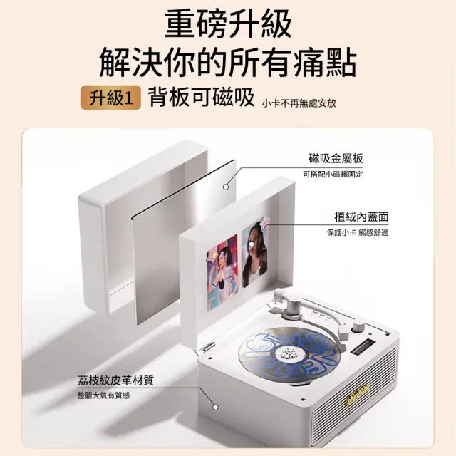 YIZ藝匠 cd播放機 不傷碟cd播放器 磁吸痛機版（追星禮物播放器 支持多格式碟片 1年保固+臺灣現貨）