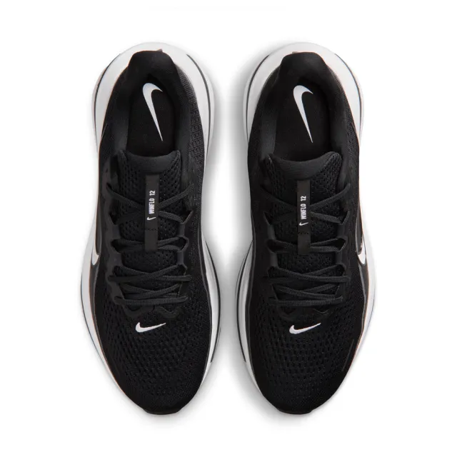 【NIKE 耐吉】慢跑鞋 男鞋 運動鞋 緩震 AIR WINFLO 12 黑白 HV9272-002