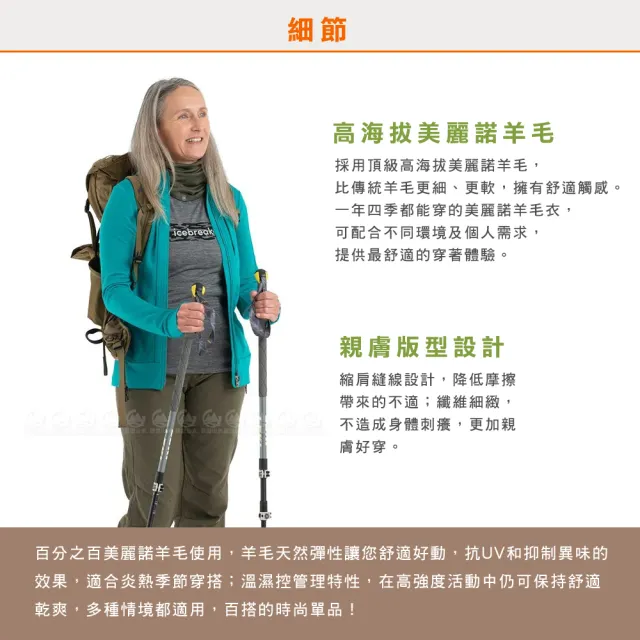 【Icebreaker】女 Tech Lite II圓領短袖上衣 絢麗迷彩-AD150《灰》IB0A56UM/排汗衣