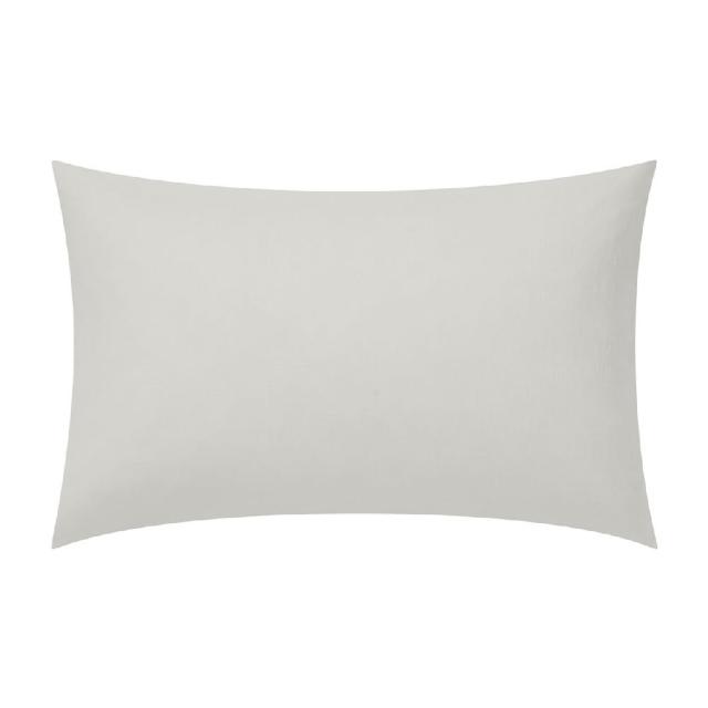 【MUJI 無印良品】涼感枕套/50(灰色/藍色)