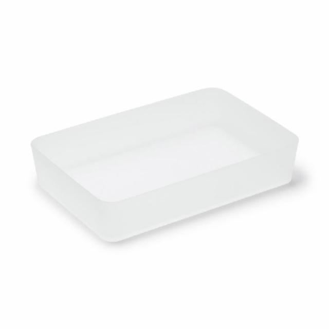 【MUJI 無印良品】PP整理盒3/約寬17x深25.5x高5cm