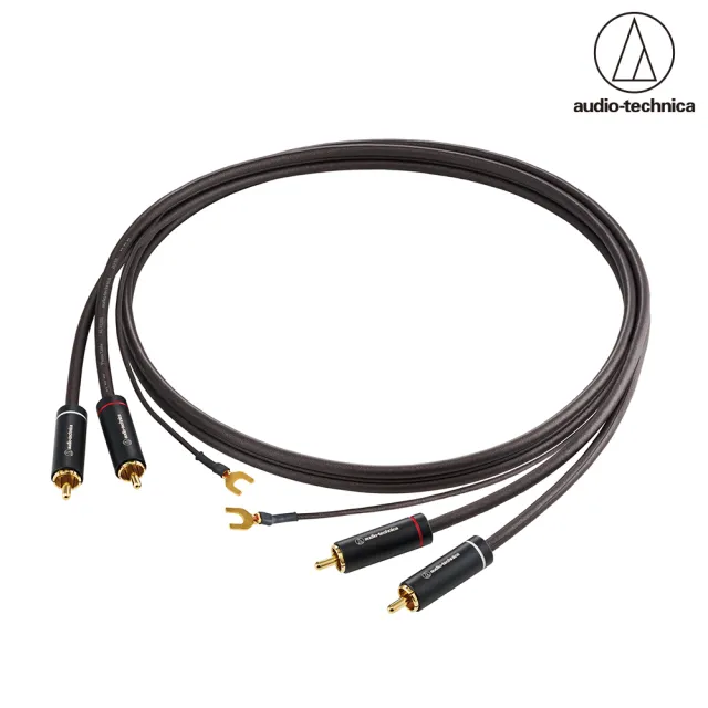 【audio-technica 鐵三角】AT-TC300/1.2 黑膠唱盤機訊號線