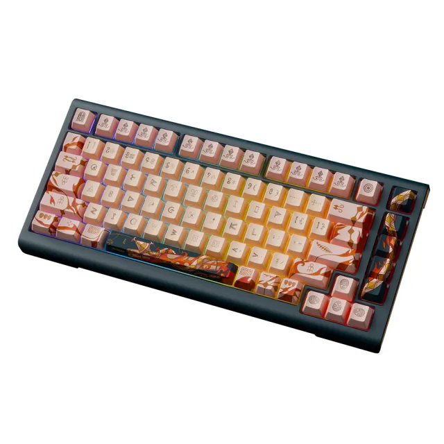 【Ducky】蛇年限定版 75%機械式鍵盤 英文 Cherry MX2A青軸
