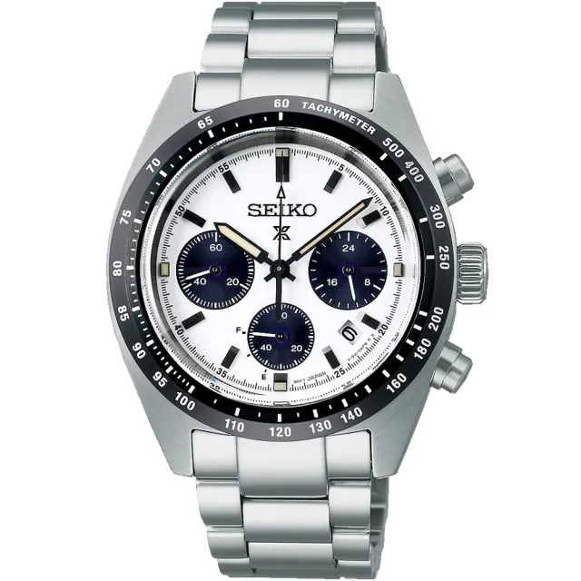 【SEIKO 精工】熊貓 Prospex 太陽能三眼計時手錶 開學禮 送禮 推薦(SSC961P1/V192-00A0S)