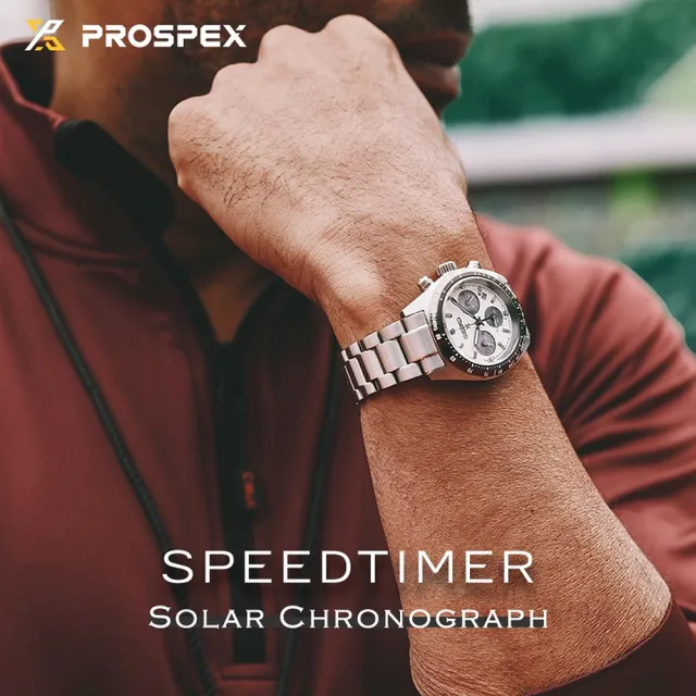 【SEIKO 精工】熊貓 Prospex 太陽能三眼計時手錶 開學禮 送禮 推薦(SSC961P1/V192-00A0S)
