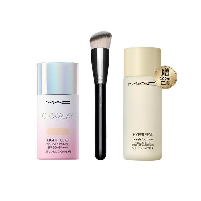 M.A.C 超漾光高防曬妝前乳為專櫃級妝前乳，具備高SPF防曬功效，輕盈透膚，適合所有膚質使用。其獨特配方能有效預防曬傷，同時提供自然光澤感，為底妝打造完美底基。適用於臉部，容量為30ml，儲存期限為3年，請詳見產品包裝標示。