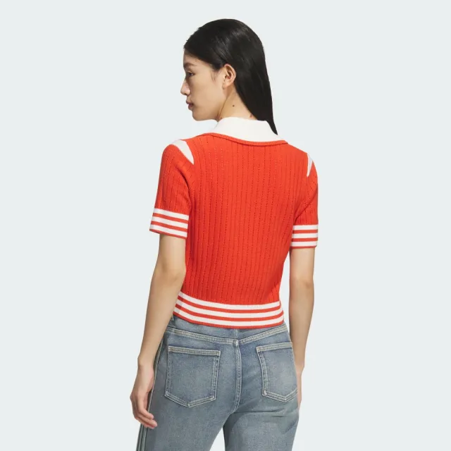 【adidas 愛迪達】短版短袖上衣 T恤 女 - Originals KT3048