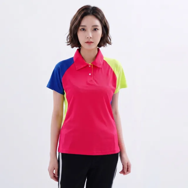 【遊遍天下】MIT台灣製女款抗UV防曬涼感吸濕排汗機能POLO衫(M-5L)