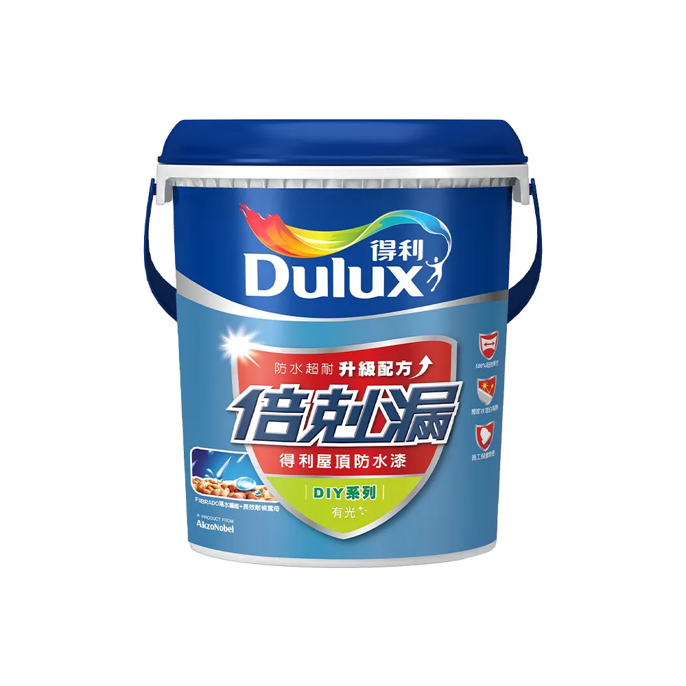【Dulux得利官方店】A959 倍剋漏屋頂防水漆（3.6公升裝）