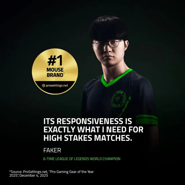 【Razer 雷蛇】Viper V4 Pro 無線電競滑鼠 - 黑色 (RZ01-05630100-R3A1)