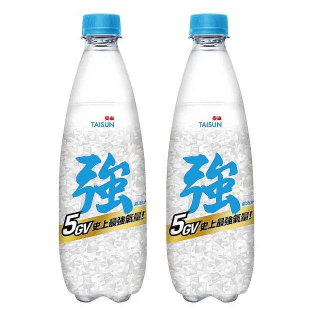 【泰山】強氣泡水500mlx2箱共48入(官方直營)
