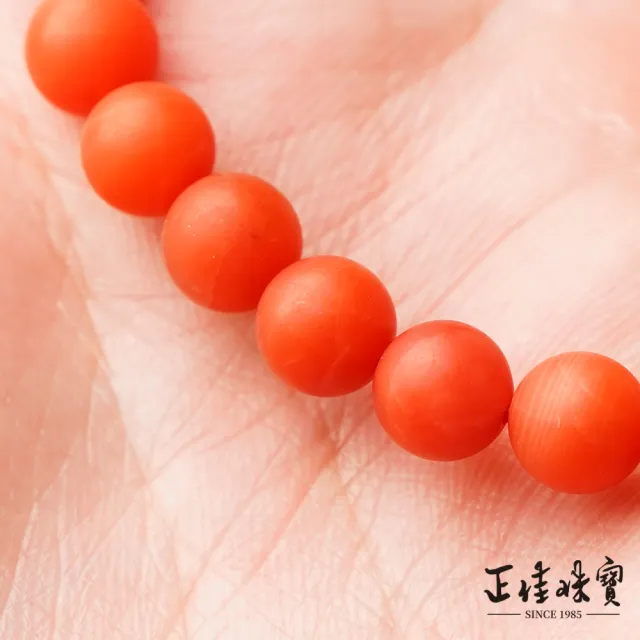 【正佳珠寶】南紅瑪瑙 頂級保山老礦 6mm 南紅瑪瑙手珠