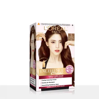 【L’OREAL Paris 巴黎萊雅】優媚霜三重護髮染髮霜-韓韶禧PICK/沙龍級染護