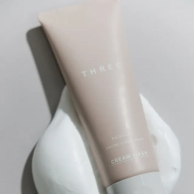 【THREE】平衡花蜜洗顏皂霜100g(潔面乳/皂霜)