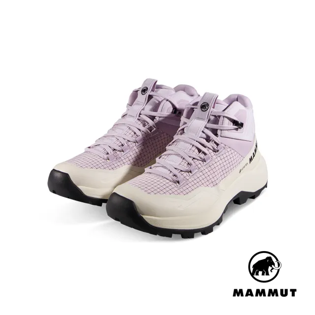 【Mammut 長毛象】Sertig III Mid GTX Women GTX防水中筒健行鞋 紫風輪/白月光 女款 #3030-05580