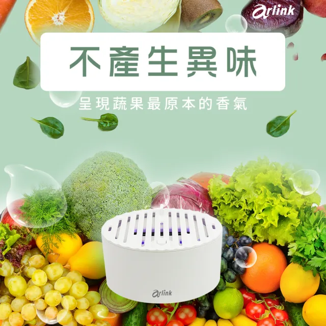 【Arlink】攜帶型蔬果清洗機 便攜式蔬果/肉品淨化機 HC20