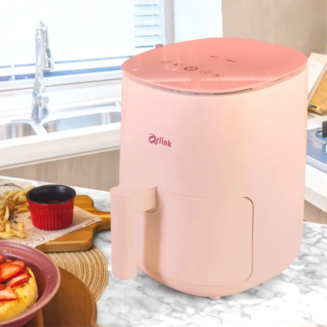 【Arlink】小粉學妹 液晶觸控氣炸鍋 EB2506(2年保固)
