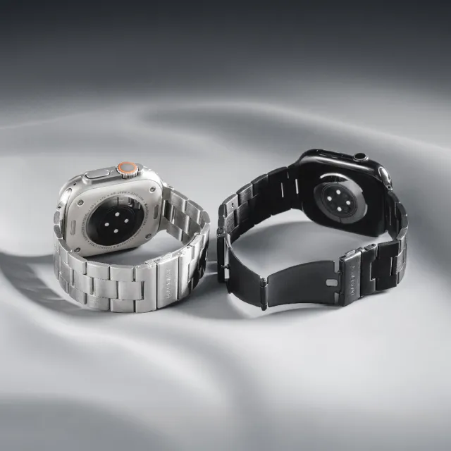 【MAGEASY】Apple Watch Noble 不銹鋼鏈錶環(支援最新S11/SE3/Ultra 3)