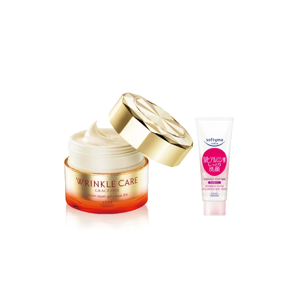 【KOSE 極上活妍】凍齡撫紋抗皺凝霜EX100g(二代抗皺小金瓶/保濕面霜/修護霜)