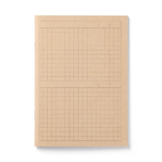 【MUJI 無印良品】筆記本.雙欄日誌/32張.A6