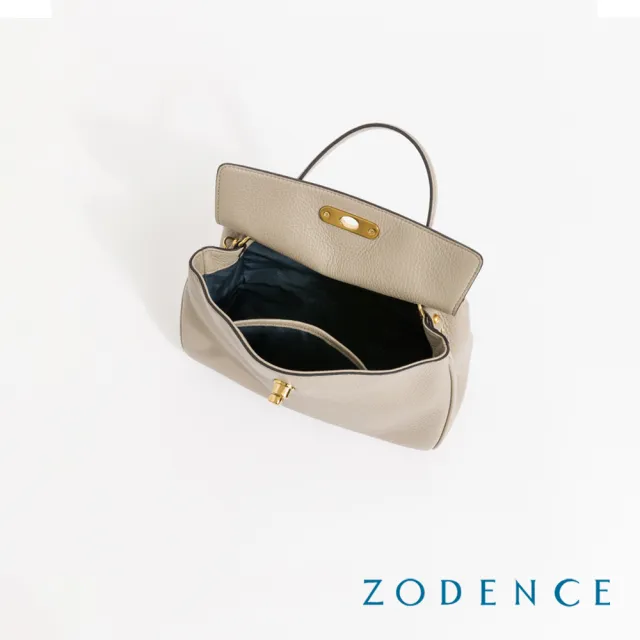 【ZODENCE 佐登司】OPHELIA進口真皮垂墜感手提斜背包(多色/新品)
