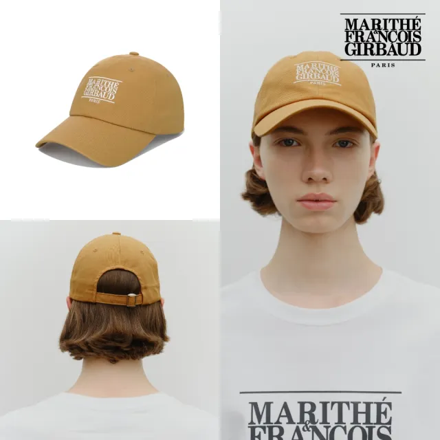 【MARITHE FRANCOIS GIRBAUD】官方旗艦 經典小LOGO棒球帽(多款任選)
