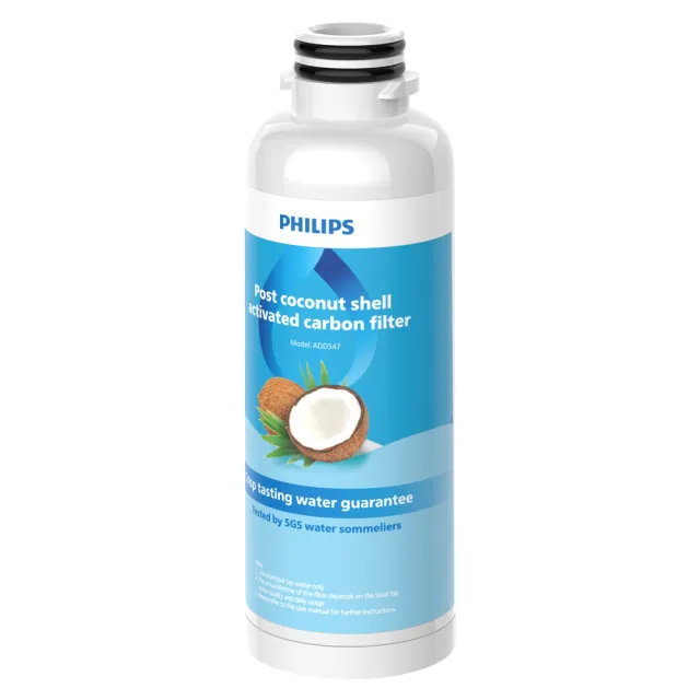【Philips 飛利浦】活性碳濾芯  ADD547(ADD6912/ADD6909適用)  一年更換