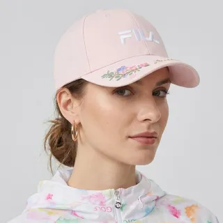 【FILA】經典LOGO帽-粉色(HTA-1013-PK)
