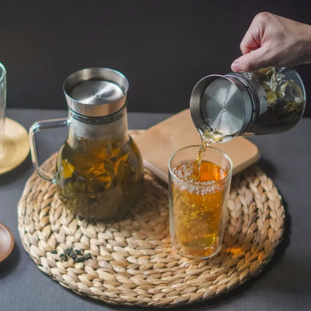 【Driver】大小甘丹茶壺豪華組(泡茶壺 茶具 茶器 茶杯 耐熱玻璃壺 玻璃馬克杯 茶壺茶杯組 送禮推薦)