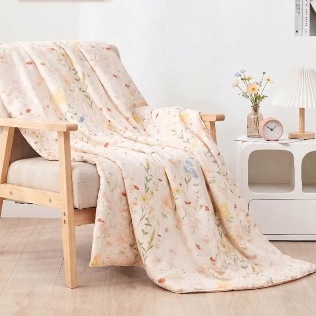 【京都西川】Beauty Style 美國棉印花純棉涼被150×190cm多款任選(300織/空調被/四季被/冷氣毯)
