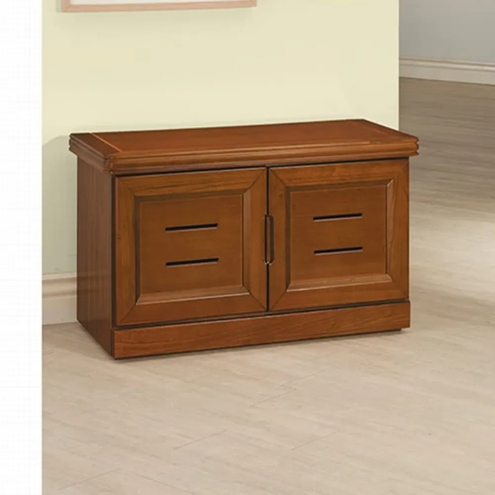 【AS雅司設計】班森樟木3尺坐鞋櫃-83.3x39.3x33.3cm