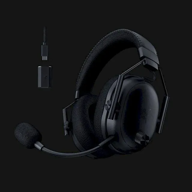 【Razer 雷蛇】黑鯊 BlackShark V3 Pro 無線電競耳麥 - 黑色