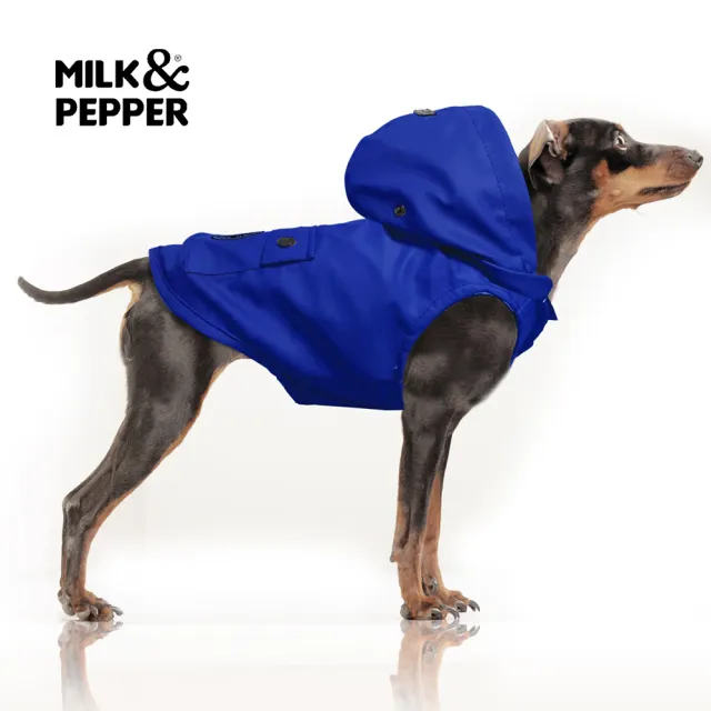 【Maison Pomette】法國寵物精品 Milk&Pepper-Tribord航海雨衣 35-41