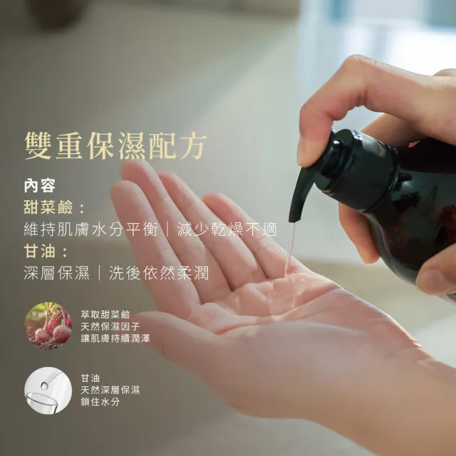 【VANA】亞麻風拂 植萃保濕洗手露 草本木質調 500ml (丹麥直送/天然植萃香氣/長效柔嫩光滑 /乾性肌/中性肌)